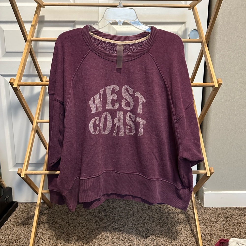 Lou & Grey Plum West Coast Sweatshirt